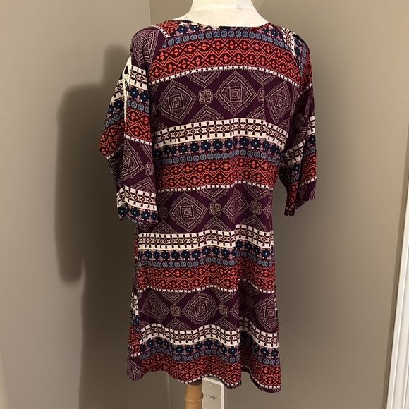 Peach Love Boho Dress Size Medium - Picture 3 of 5